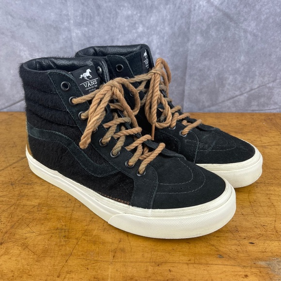 Vans SK8-Hi Reissue Year of the Horse Hi Tops Black Pony Hair Men 6.5 Women 8 main image 13